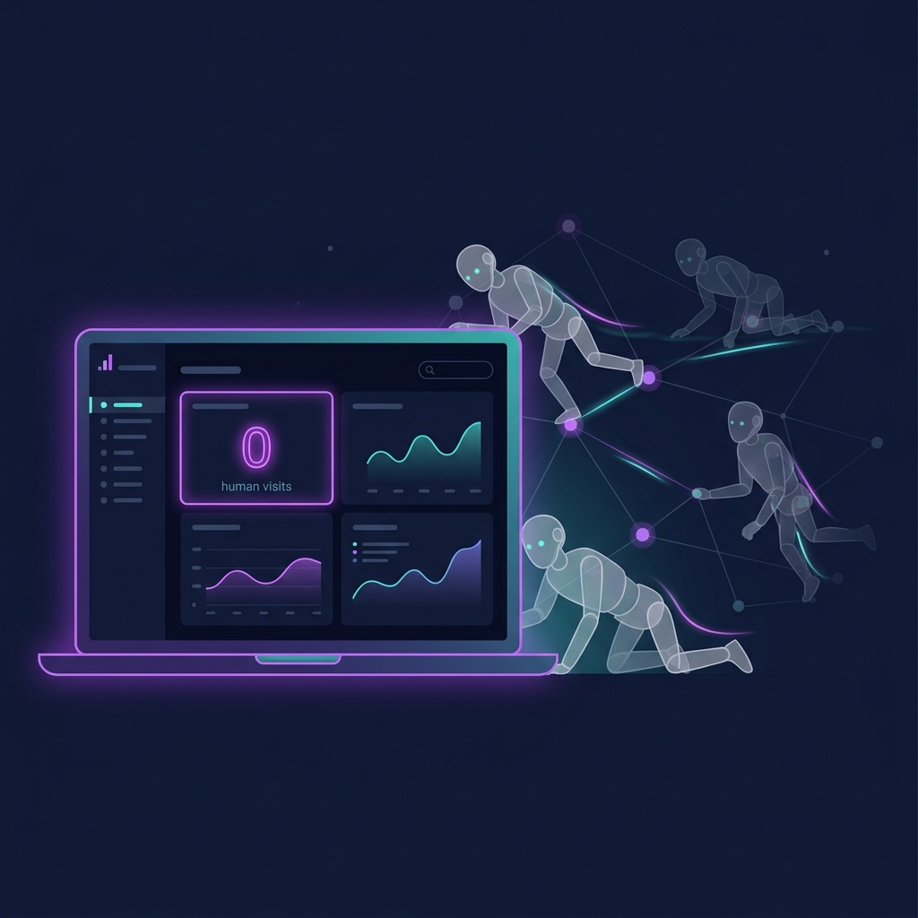 Dark AI Traffic: The 47:1 Problem Your Analytics Can't See